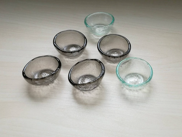 Set of 24 Olive Oil Testing Small Bowls - Mini Glass Tableware